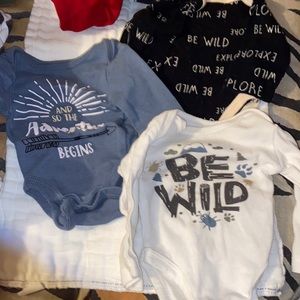 3 Onesie Shirts